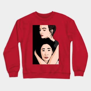 Killing Eve Pop Art Print Crewneck Sweatshirt